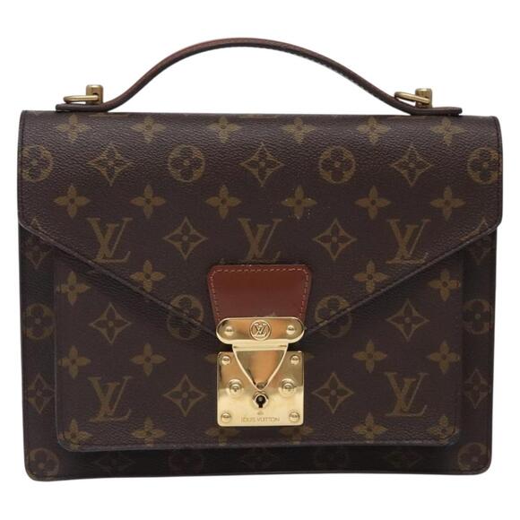 LOUIS VUITTON Monogram Monceau 28 Hand Bag M51185 - Picture 13 of 16